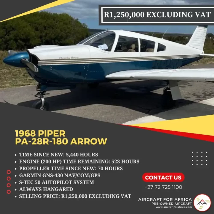 1968 Piper PA-28R-180 Arrow