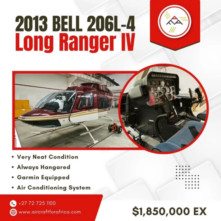 2013 Bell 206L-4 Long Ranger IV