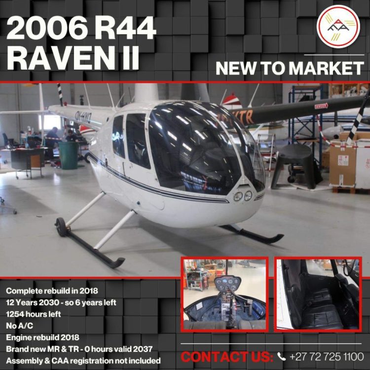 2006 Robinson R44 Raven II - Rebuilt 2018
