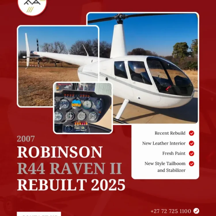 2007 Robinson R44 Raven II - Rebuilt 2025