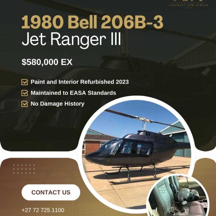1980 Bell 206B-3 Jet Ranger III