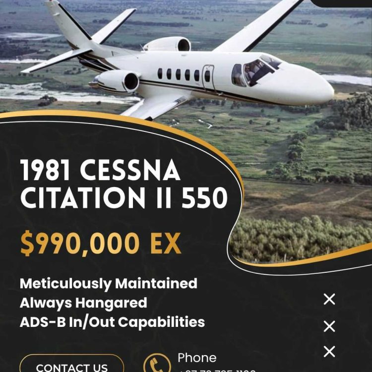 1981 Cessna Citation II 550